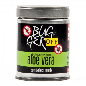Bugger Off Eco Scented Candle - Aloe Vera