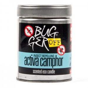 Bugger Off Eco Scented Candle - Activa Camphor