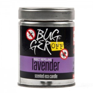 Bugger Off Eco Scented Candle - Lavender
