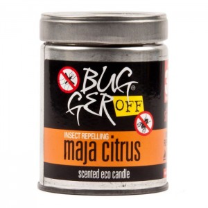 Bugger Off Eco Scented Candle - Maja Citrus