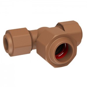 Unitwist Tee Centre Enlarged CXCXC 15x15x22mm