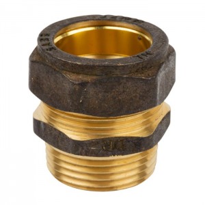 Compression Brass Coupler CXMI 15mmx1/2 SABS