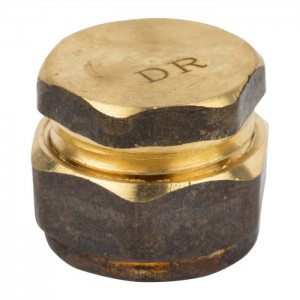 Compression Brass End Cap 15mm SABS