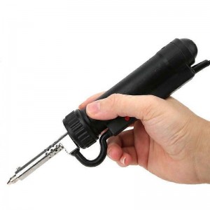 Electric Desoldering Iron - Stainless Steel ABS Solder Suction Cup Automatic Portable Welding Solder Removal Tool