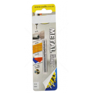 Drill Bit - Steel 3.0mm 2 Pack