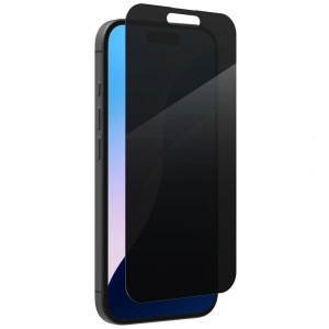 Zagg Invisible Shield Glass Elite Privacy Screen Protector for iPhone 16 &amp; 15