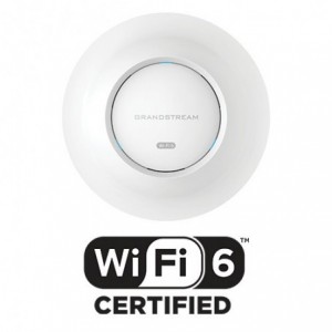 Grandstream Enterprise WiFi 6E 4x4:4 MU-MIMO Indoor Access Point