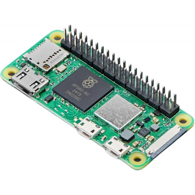 Raspberry Pi Zero 2 WH - Quad-Core / 64-bit / Arm Cortex-A53