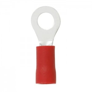 U-Part Terminal Ring Lug Red 0.5-1.5mm 4mm LR15004