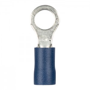 U-Part Terminal Ring Lug Blue 1.5-2.5mm 5mm LR25005