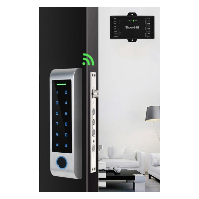 Fingerprint Door Access Control - EM Card Compatible / Password Unlock ...