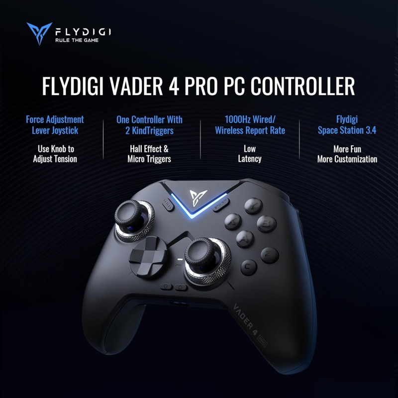 FLYDIGI Vader 4 Pro: Multi-Platform Controller with Adjustable