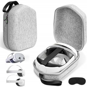 Hard Carrying Case for Meta Quest 2 | Durable Travel &amp; Home Storage