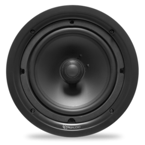 TruAudio 8-inch In-Ceiling Frameless Speaker- Poly Woofer