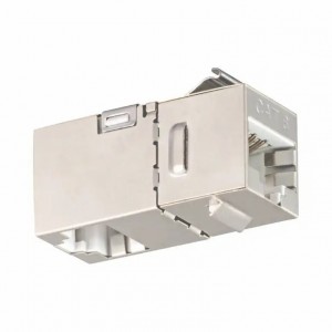 Cat6 Shielded 90degree Keystone - (f-f)