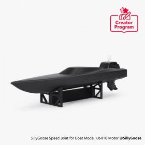 SillyGoose Speed Boat Model Kit 010 – DIY Windup Motor Boat Component