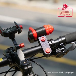 Cipher Helmet Lock Kit – Secure Helmet Storage