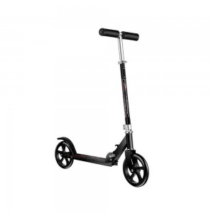 Foldable Aluminum Scooter with Adjustable Handlebar &amp; PU Wheels