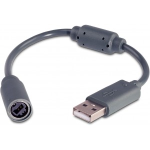 Replacement Dongle USB Breakaway Cable for Xbox 360 Wired Controllers