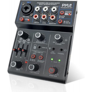 Pyle Professional Wireless DJ Audio Mixer