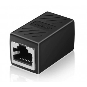 RJ45 Coupler Barrel Connector Female to Female with Steel Connector