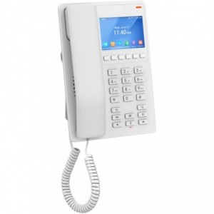 Grandstream 2 Line 3.5'' Color LCD WiFi 6 Hotel Phone White | GHP630W