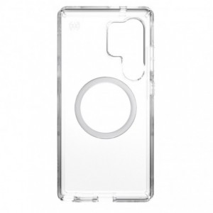 Speck Presidio Perfect Clear Magnet Case - Samsung Galaxy S25 Ultra - Clear &amp; Chrome
