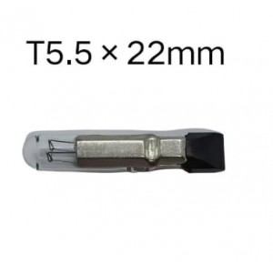 5.5 X 22mm Bulb for machine control button