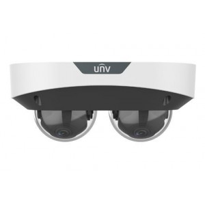 Uniview Ultra H.265 - 2*2MP Dual-channel Non-Splicing Multiview Fixed IP Dome Camera - Used -  Excellent Condition