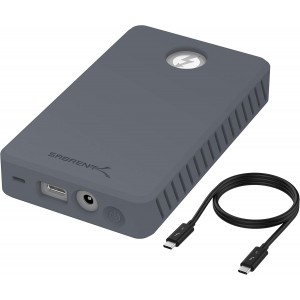 SABRENT Thunderbolt 3 to Dual NVMe M.2 SSD Tool Free Enclosure (EC-T3DN)