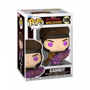 Funko Pop! Marvel: Deadpool &amp; Wolverine - Gambit With Charged Cards