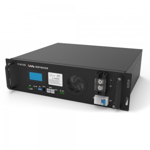 Vestwoods Lithium-ion LifePO4 Battery VT48100E-A2 5.12kWh - 51.2V - 16 Cell- 100Ah 3U LCD No SNMP / up to 10 Year Warranty