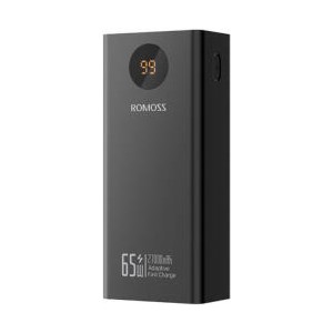 Romoss PEA27S Pro 27000mAh 65W Fast Charge Power Bank - Black