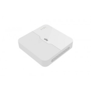 Uniview UNV EASY Series NVR with 1 HDD Slot and 8 PoE Ports | NVR301-08B-LP8-IQ