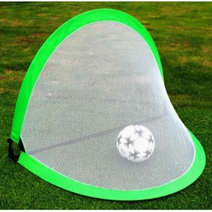Pop-Up Soccer Goal Post - with Carry Bag (Green)