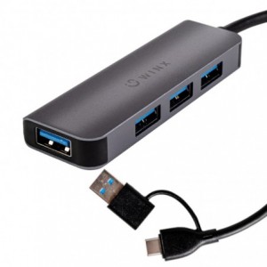 WINX CONNECT Simple USB/Type-C Hub - WX-HB109