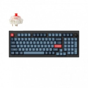 Keychron V5  Wireless Custom Mech. Keyboard | Red Switch - Black