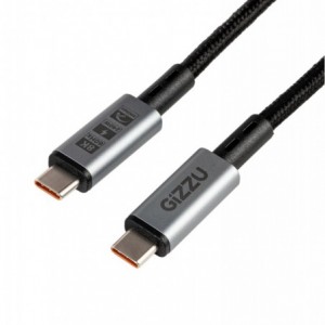 GIZZU 240W 20Gbps Type-C 2meter Cable -GCPCC24020G-02