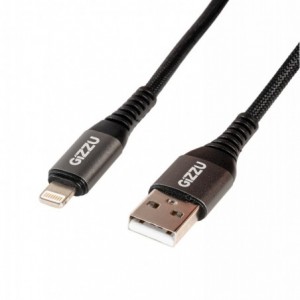 GIZZU 12W USB to Lightning 1meter Cable -GCPU2L012-01