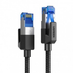 UGREEN Cat8 Nylon Ethernet Cable -3m- 40Gbps Modular Plugs