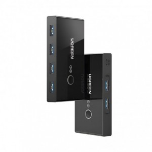 UGREEN USB 2.0 4-Port Switch Box- with 1.5m USB Cables