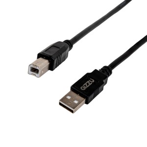 Gizzu USB2.0 Printer Cable 1.5Meter - GCPU2AB15