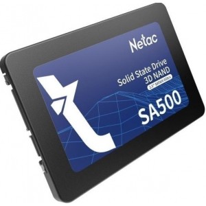 Netac 256GB SA500 SSD- 2.5"- SATA3- 3D TLC NAND- R/W 520/450 MB/s- 7mm