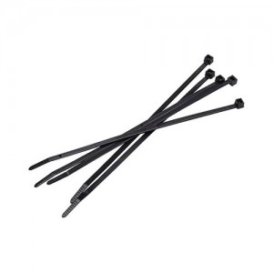 Acconet 100 Pack Black 370x4.8mm Cable Tie | AC-CT-370x48-B
