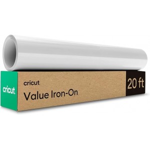 2010892 - Cricut Volume Iron On White 12In x 20ft