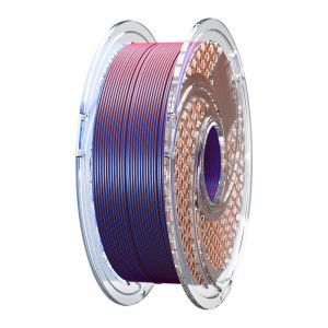 Dual Silk PLA Blue Blood Filament 750g- 1.75mm – Royal Blue &amp; Merlot