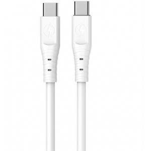 Ezra TypeC To TypeC 2meter PD20w White Cable