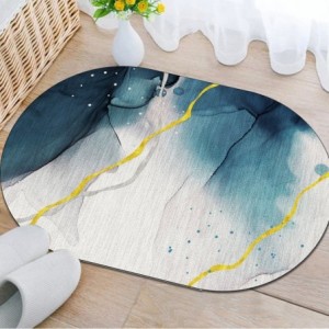Pebble Plush - Oval Bath Mat - 40*60cm