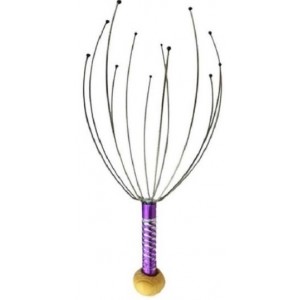 Casey 12 Fingers Scalp Massager Purple