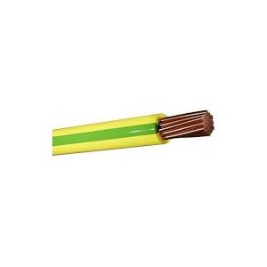 GP Housewire 6mm2 10m Green/Yellow Earth wire